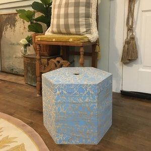 Opalhouse Wooden Floral Storage Box